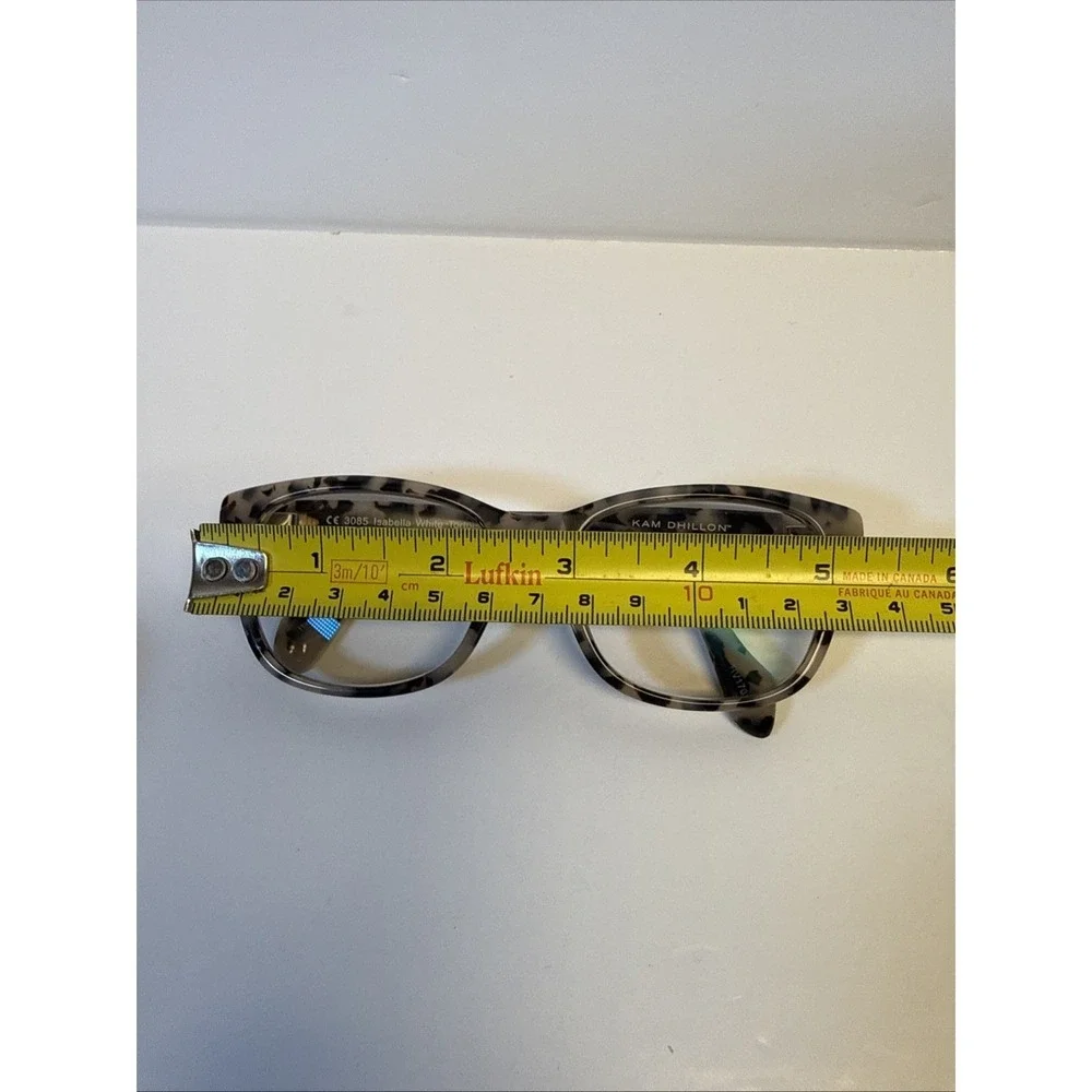 Kam Dhillon Eyeglasses Womens 3085 Isabella White Tortoise (FRAMES ONLY) READ - Picture 9 of 12